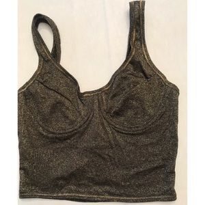80s Metalic Bralette